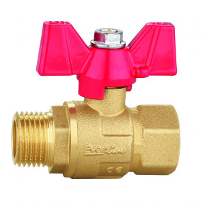 Robinet sfera tip fluture 1/2" FI-FE