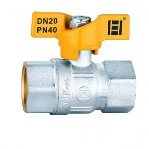 Robinet tip fluture pentru gaz 3/8"FF