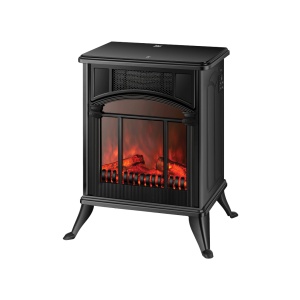 Semineu electric Zilan ZLN2051, 2 trepte de putere 1900W, element de incalzire PTC, afisaj realistic