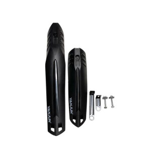 Set aparatori de noroi pentru bicicleta, spate si fata ,culoare -negru