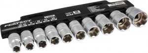 Set chei tubulare 1/2" 10el