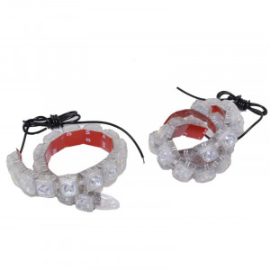 Set lumini auto 2 x 12 LED DRL 12V - 12W - Img 3