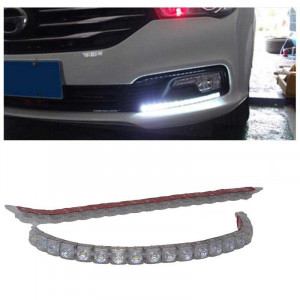 Set lumini auto 2 x 16 LED DRL 12V - 16W