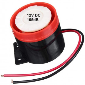Sirena pentru alarma auto 12V - 105DB / LZQ 1M