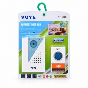 Sonerie Fără Fir la Priză, 38 Melodii, Albă V030F - Img 4