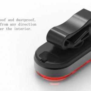 Stop Oval COB LED, reincarcabil USB, negru - Img 3