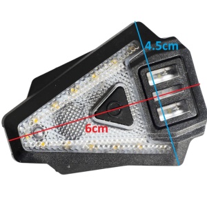 Stop si semnalizare LED split wireless pentru bicicleta - Img 7