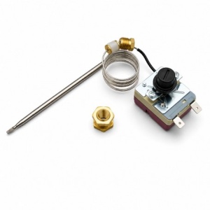 Termostat de Siguranta 120°C cu Capilar 250V 16A WHD-120EM