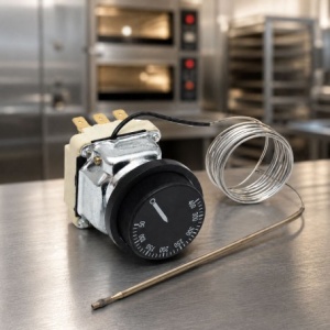 Termostat Trifazic Reglabil 50-400°C cu Capilar - Img 4