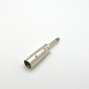 ADAPTOR JACK 6,3 TATA MO - XLR TATA