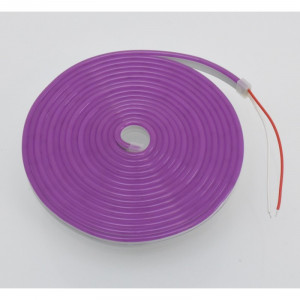 Banda LED 12V flexibil tip neon, alb, mov sau portocaliu - Img 2