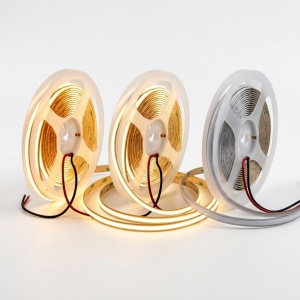 Banda LED COB Cut-Free 5m, 3000K, 400 LED/m, 10W/m, 24V, alb cald, alb rece sau alb neutru