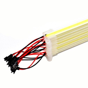 Bara LED COB 12V alb cald, 50cm x 10buc/set - Img 3