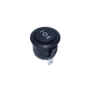 Buton negru 3 poziții I-0-II