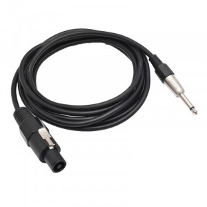 Cablu audio jack 6,3 tata MO - Speakon tata - 6mm / 10m