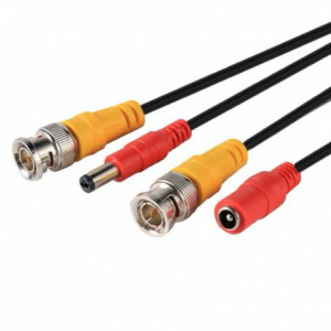 Cablu Camere BNC + Alimentare DC 2,1mm / 20m - Img 3