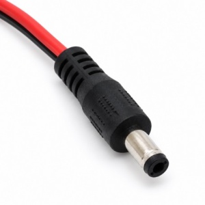 Cablu cu Clesti Crocodil si Mufa DC Tata 5,5x2,1mm, 30cm - Img 3