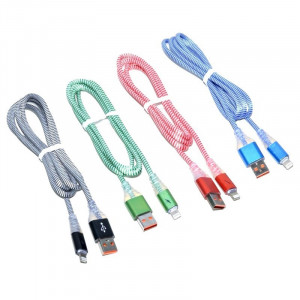 Cablu Panzat USB tata la Mufa Iphone (Lihting) cu Led D8-32I