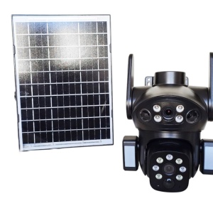 Camera de supraveghere smart cu panou solar si conectivitate 4G ZY-TX5
