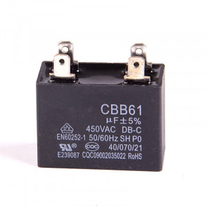 Condensator Dreptunghi Pornire Motor 4C 450V – 1,2uf
