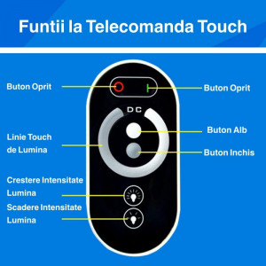 Controler touch LED monocrom 12V/24V DC - Img 6