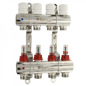 Distribuitor agent termic 1" cu 3 cai