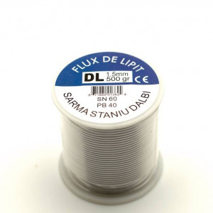 Fludor Cu Pasta (Flux De Lipit) 500g – 1,5mm SN60/PB40