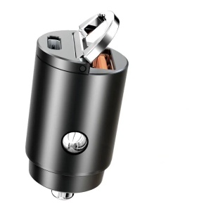 Incarcator auto slim USB tip C Fast / USB PD - 100W