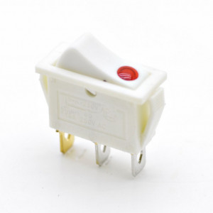 Intrerupator Irs Ingust Cu Led 3C Alb 220V-16A