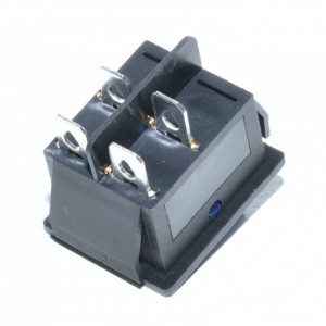 Intrerupator IRS Lat Albastru KCD4 16A-250V - Img 2