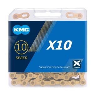 KMC X10, 114 zale, silver