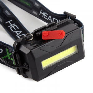 LANTERNA DE CAP CU 7 LED XT6 CREE + 2 ACUMULATORI 3,7V - Img 2