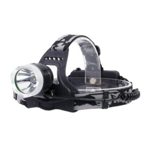 Lanterna frontala led-uri 3w, cu flux luminos ,rezistenta la apa ,reincarcabila 1800lm