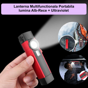 Lanterna XPE + Cob Led + 395 Violet WL01 - Img 3