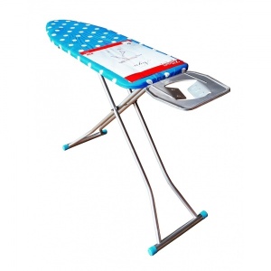 Masa de calcat ZILAN ZLN 7666 cu inaltime ajustabila - 110x33 cm, pliabila cu suport fier