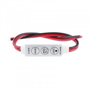 Mini Controler Banda Led Monocolora pe Fir ,5-24V - Img 3