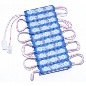 Modul Grup Albastru 3 LED x 2W , 20buc/set. 220V - Img 2