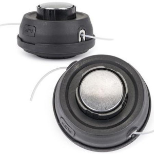 Mosor negru cu rulment pentru motocoasa, filet tambur 10mm stanga - Img 3