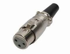 Mufa Conector Xlr (Cannon) Mama Pe Fir XLR-302M