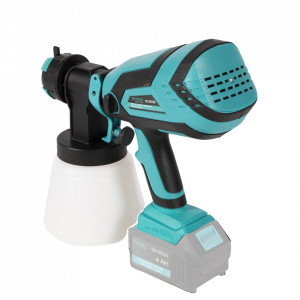 Pistol vopsit 18V 600ml/min rezervor 1000ml - Img 3
