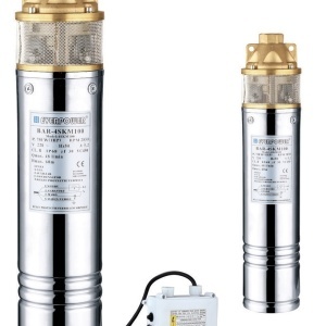 Pompa submersibila pentru put de adancime 1.5KW 110m cu panou de comanda