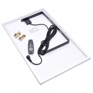 Proiector LED 300W cu panou solar si telecomanda - Img 2