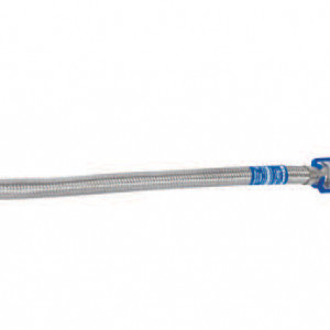 Racord flexibil EPDM ranforsat cu inox 3/8"FF*80CM