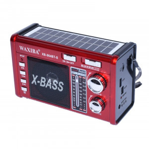 Radio XB-864 cu panou solar si lanterna - Img 3