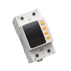 Releu Electronic de Protectie reglabil 1-63A la supratensiune, subtensiune si supracurent - Img 5