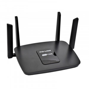 Router Wireless AC 1200Mbps dual band 2.4GHz / 5GHz Pix Link