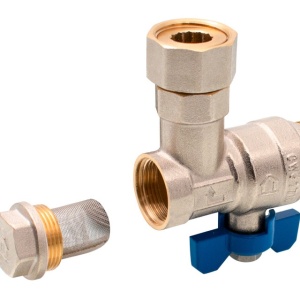 Set 2 robineti coltar cu olandez 1x1/2" - 1x3/4" MF - Img 2