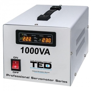Stabilizator automat de tensiune cu servo motor 1000VA