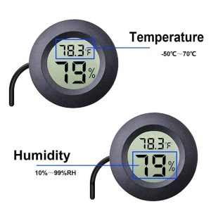 Termometru - Higrometru Digital HT-3 Incastrabil cu Sonda si Afisaj LCD - Img 2