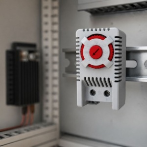 Termostat Tablou Electric NC 0-60°C pentru Incalzire, protectie impotriva condensului, pe Sina DIN - Img 3